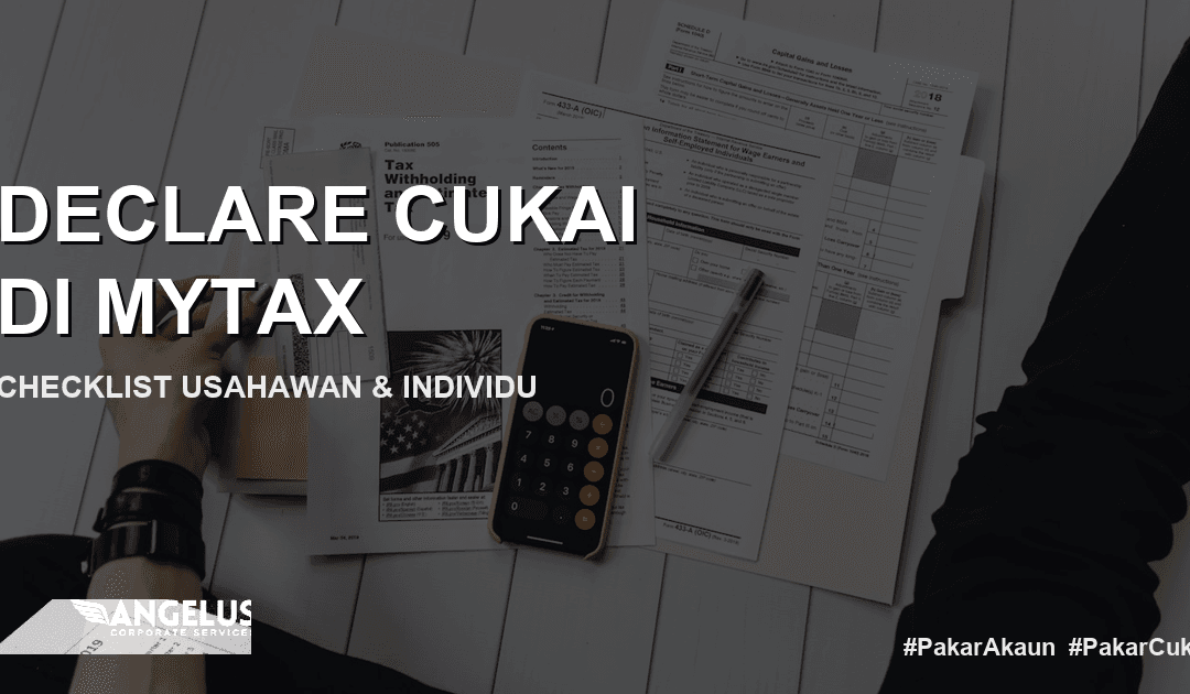 Cara Declare Cukai di MyTax Checklist