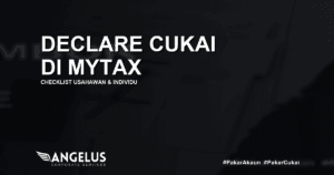 Cara Declare Cukai MyTax Checklist cover v2