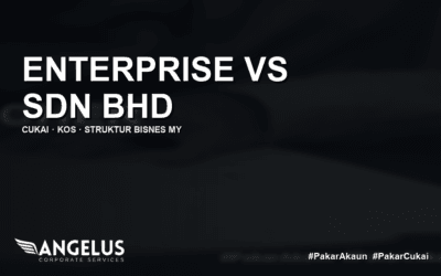 Enterprise vs Sdn Bhd di Malaysia: Cukai, Kos & Mana Lebih Berbaloi