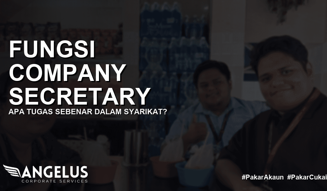 Fungsi company secretary di Malaysia cover